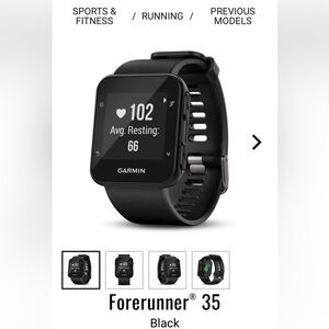 Garmin Forerunner 35 watch (NEW)